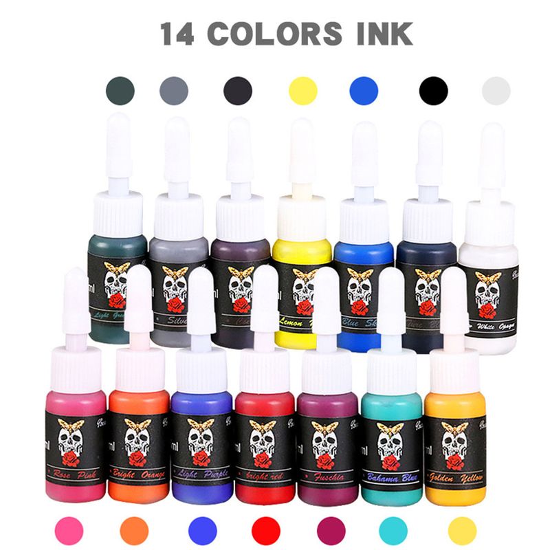 5 ml Übungs-Stickfarbe, Tattoo-Pigment_voghion.com