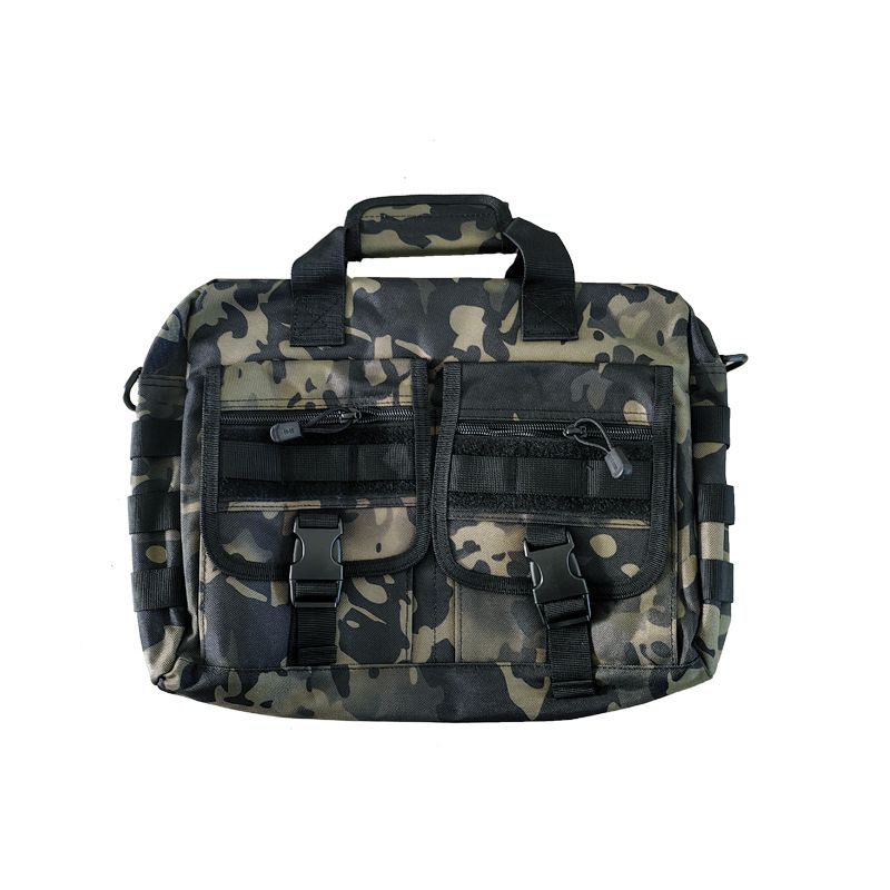 Borsa tattica da uomo, con tracolla, per laptop da 13 pollici, formato A4, con tracolla singola, borsa da lavoro orizzontale_voghion.com