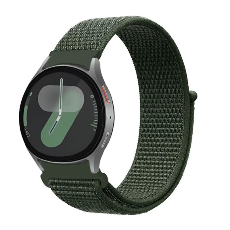 Cinturino in nylon per Samsung Galaxy Watch 5 Pro 45mm/7 6 5 4 44mm 40mm No Gap Band per Watch 6 Classic 47mm 43mm 46mm 42mm_voghion.com