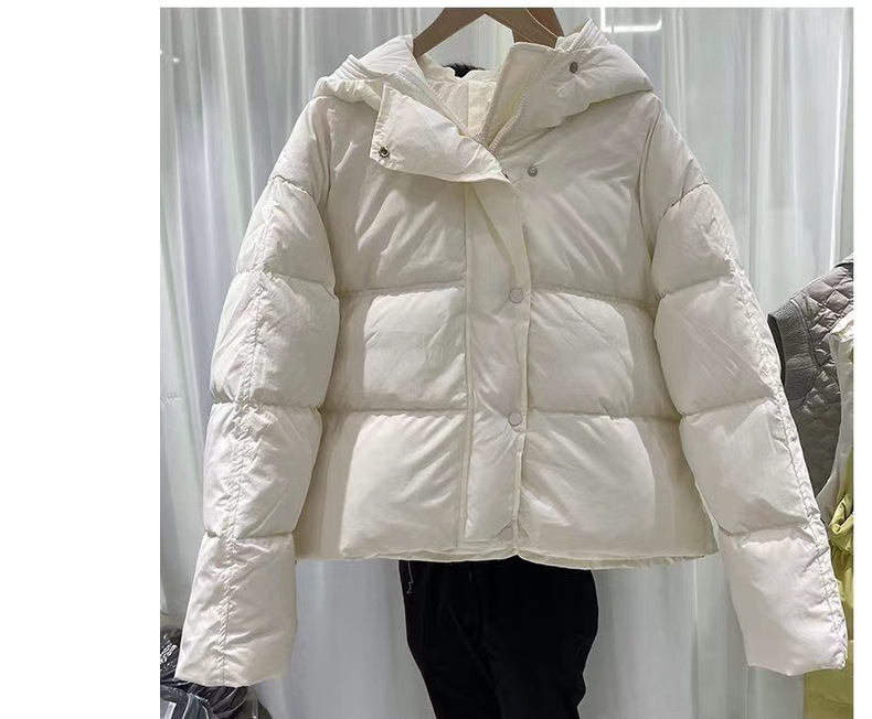 Cappotto corto da donna, corto e spesso, alla moda_voghion.com
