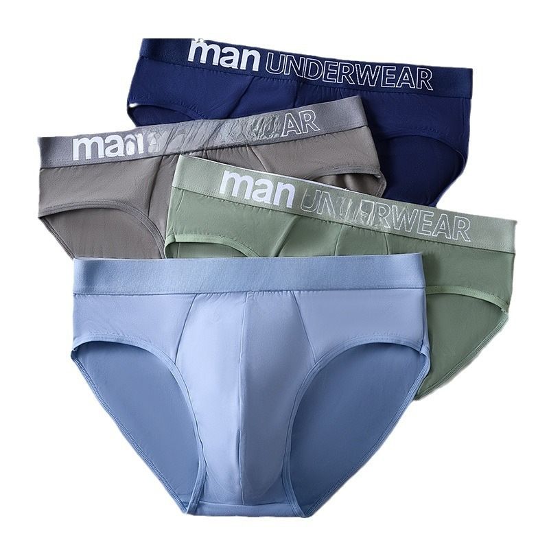 Comfortable Men's Briefs with Breathable Material_voghion.com