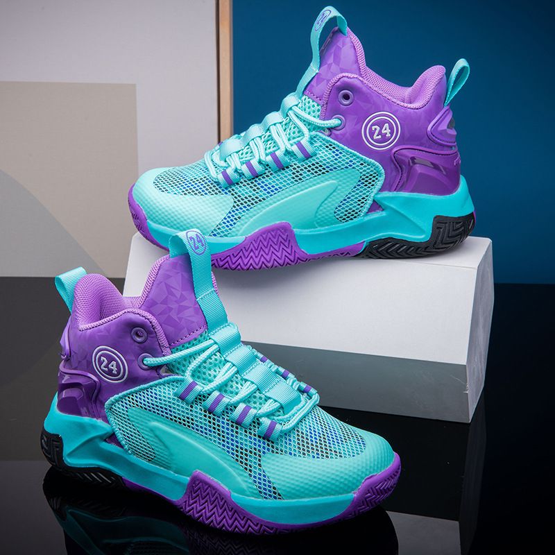Scarpe da basket Jinjiang da allenamento per bambini, in mesh traspirante, primavera e autunno 2025_voghion.com