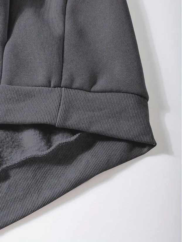 Tuta sportiva casual da donna con cappuccio, autunno e inverno, più maglione spesso in velluto, due pezzi_voghion.com