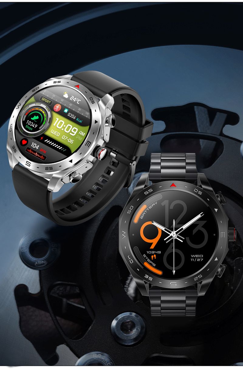 T95 Akıllı Saat TWS İki Bir Arada Bluetooth Çağrı Sağlık İzleme Uyku Kalp Atış Hızı Spor Saati_voghion.com