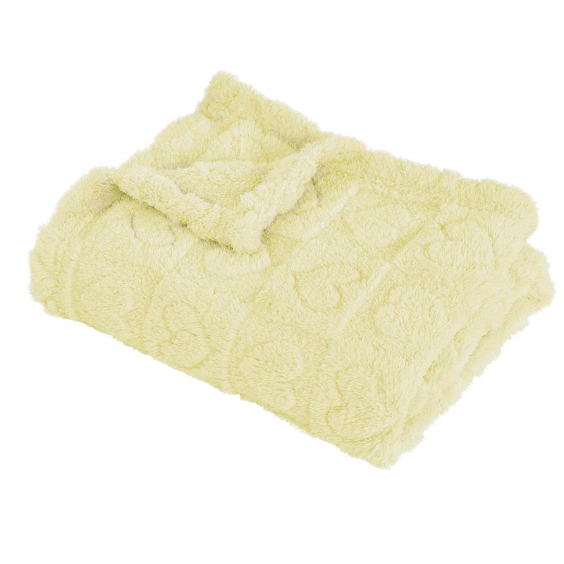 Verdickte Decke, einfarbig, Jacquard, bequeme Baumwollsamtdecke_voghion.com