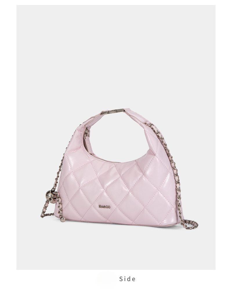 Borsa a tracolla con catena trapuntata stile Xiao Xiang, nuova collezione primavera estate_voghion.com