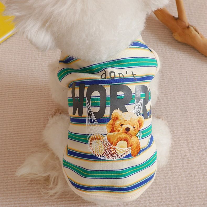 Haustier Schaukel Bär Weste Hundekleidung Katzenkleidung Frühjahr und Sommer neue Haustierkleidung Großhandel_voghion.com