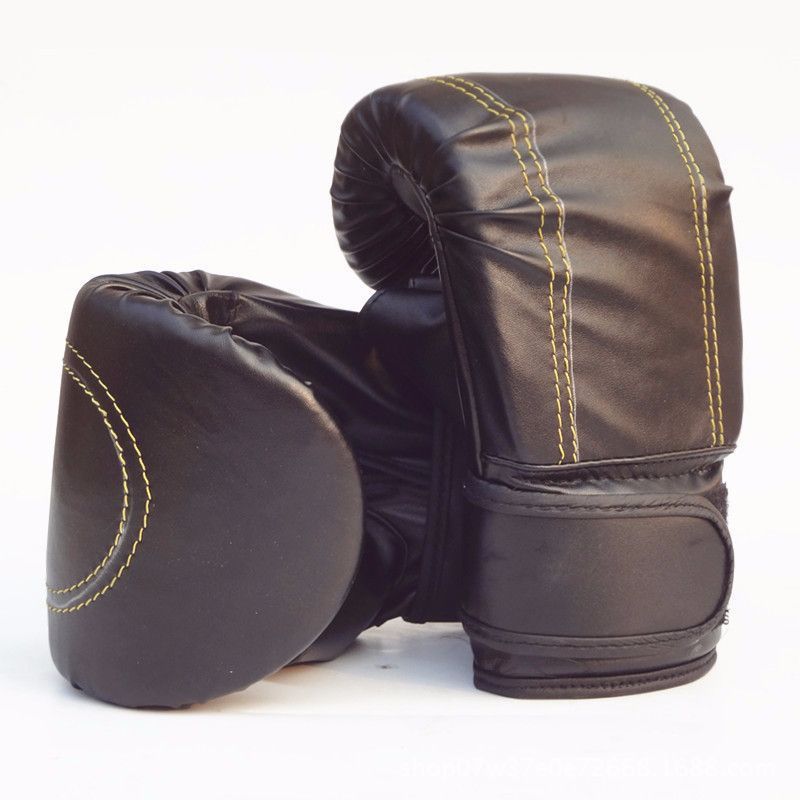 für Erwachsene, Männer und Frauen, professionelles Sanda-Training, Muay Thai Fighting, Boxsack, Boxhandschuhe, Halbfinger_voghion.com