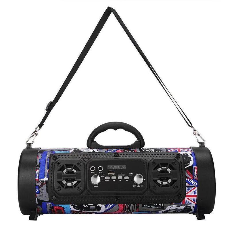 New Wireless Karaoke Bluetooth Speaker - Car Audio Subwoofer With Built-in Mic, Gift For Singers & Music Lovers | Computer Party Speaker_voghion.com