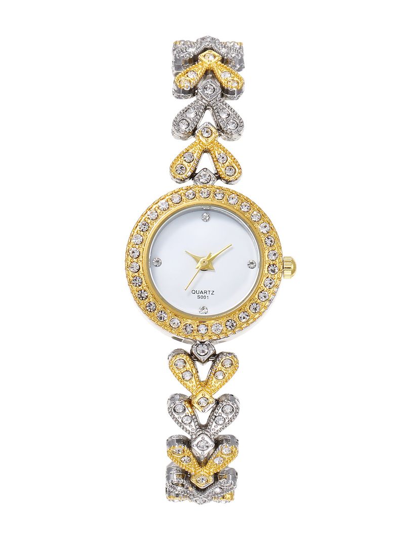 new hot-selling watches retro small versatile quartz watch round small dial alloy ladies watch_voghion.com