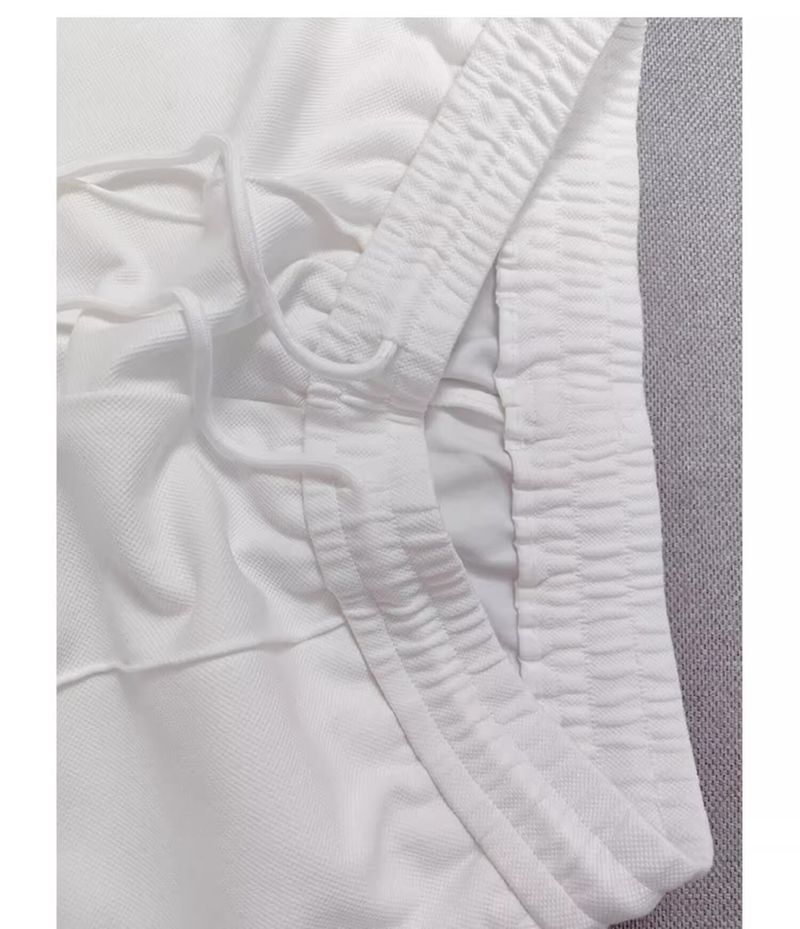 Herrenbekleidung Trendy Mid Line Sporthose Lockere Gerade Hose mit Kordelzug Lässige Vielseitige Drapierung Mittelnaht Arbeitskleidung Jogginghose_voghion.com