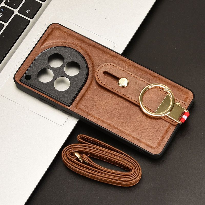 Applicable to OnePlus ACE 3 wristband mobile phone case OnePlus 12R protective case lanyard wine opener 5G_voghion.com