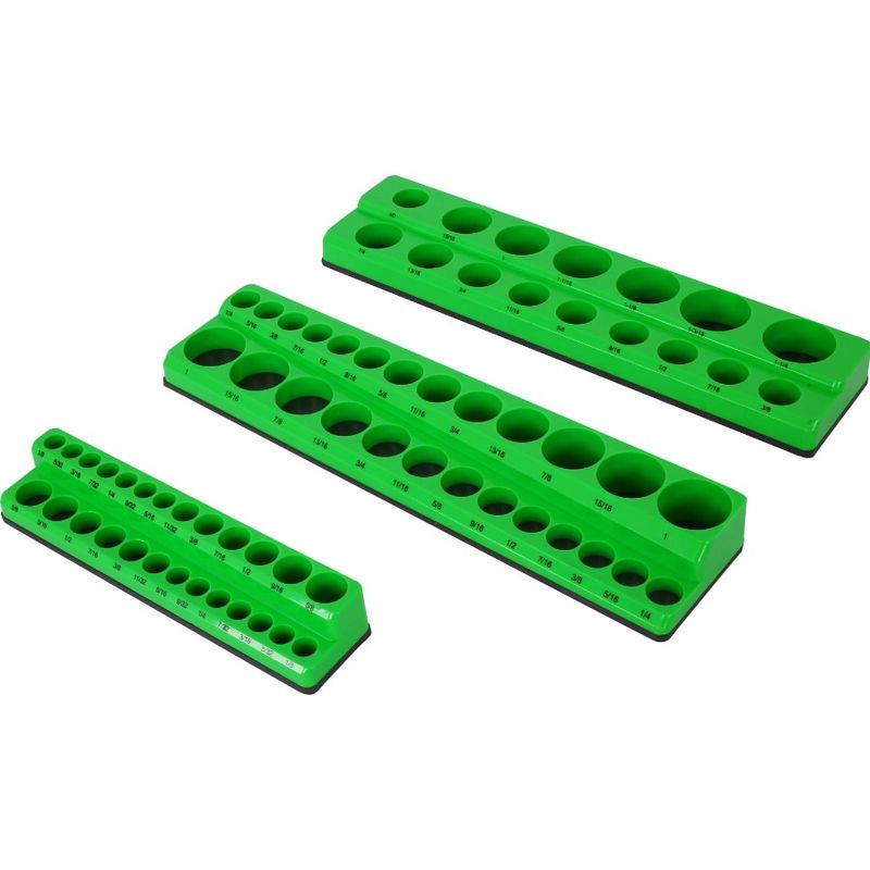 6Piece 141 Set 3 Socket Socket Pieces 1 Set 4 2 Organizer 1 Metric Drive Trays Stan Holds Socket Magnetic Includes Holder 8 SAE_voghion.com