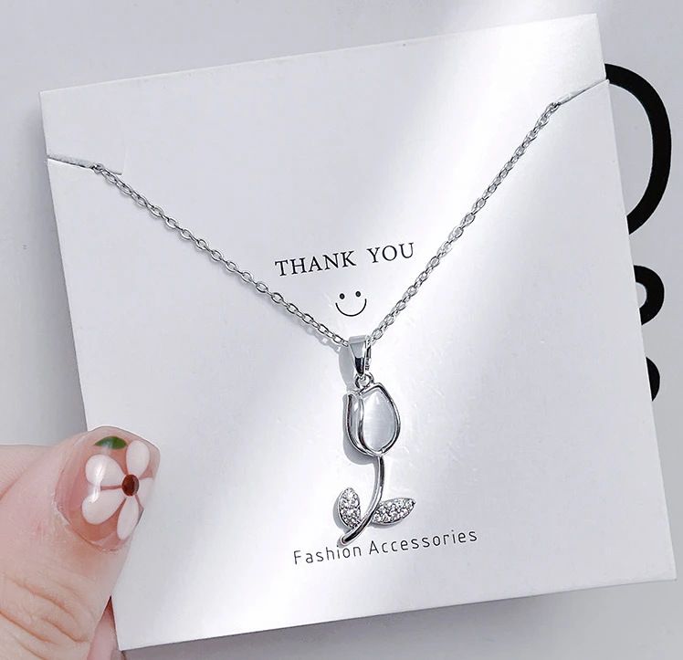 Japanese Korean Style Titanium Steel Necklace For Women, Versatile Niche Design, High-end And Light Luxury, Collarbone_voghion.com