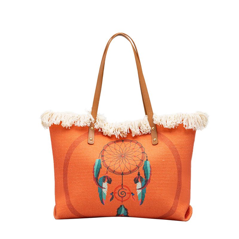 Damentasche im Bohemian-Ethno-Stil aus Segeltuch mit großer Kapazität und Nischen-Design_voghion.com
