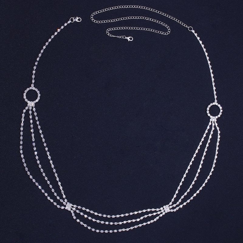 Neue Mode Vielseitig Multi Layered Wasser Diamant Bikini Kristall Gürtel Taille Kette_voghion.com