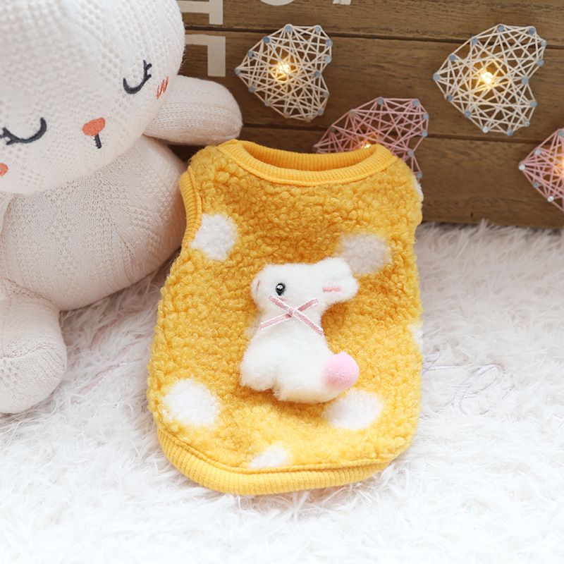 Petstyle Plush Little Doll Cute Cotton Puppy Kitten Clothes Newborn Cat_voghion.com
