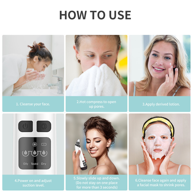 Blackhead Suction Tool, Removal And Heating Beauty Device, Facial Pore Blackhead Remover 2025_voghion.com