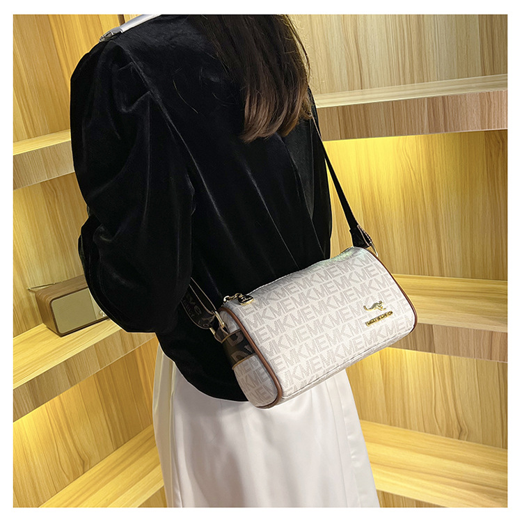 Bolsas femininas 2023 nova moda impressão boston sacos de alta qualidade grande capacidade travesseiro ombro saco do mensageiro_voghion.com