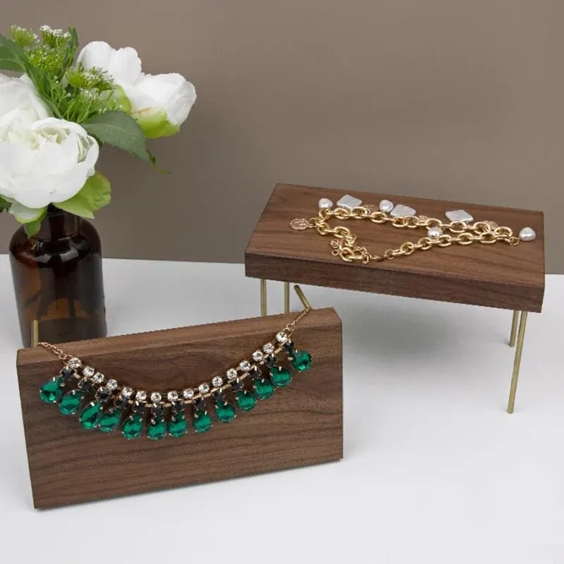 Espositore per gioielli in legno, porta collane, braccialetti, anelli, orecchini, bambole, espositore per cosmetici e profumi_voghion.com