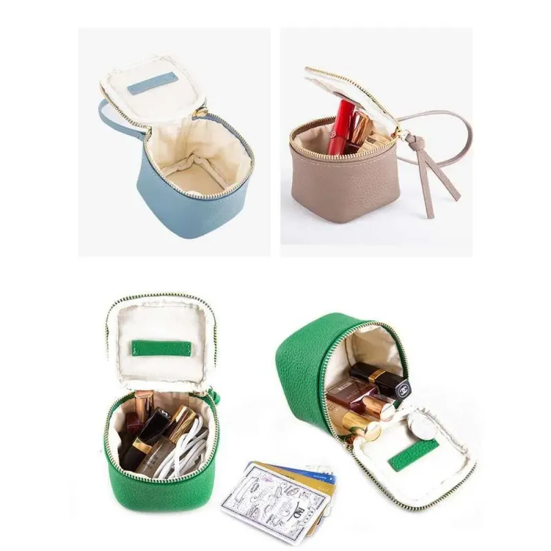 Designer-Taschen 2025 Square für weibliche Mode Kleine Make-up-Organizer Clutch Münzbeutel Frauen Reise Lippenstift Kosmetik_voghion.com