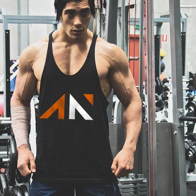 Muscle Fitness Brothers Sport-Weste, Lauf-Trainings-Tanktop, lockere Passform_voghion.com
