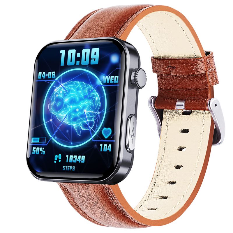 F300 Akıllı Saat Bluetooth Çağrı SOS Düşme Alarmı Adım Sayısı Uyku Spor Bilekliği Mesaj Hatırlatıcısı_voghion.com