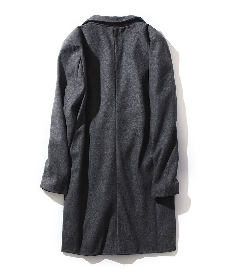 Abbigliamento maschile Cappotto lungo in lana da uomo in stile classico britannico - Trench invernale con tasche multiple (nero, cachi, marrone, grigio chiaro, rosso)_voghion.com