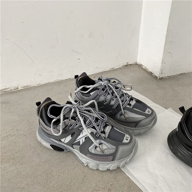 Ületamatult kvaliteetsed isa meeste Instagrami superkuumad Harajuku spordijalatsid Korea väljaandest, vabaaja ja mitmekülgsed jooksujalatsid paaridele._voghion.com