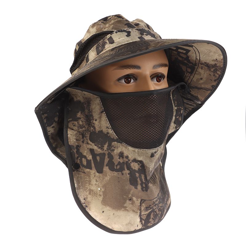 Μόδα 1PC Αναψυχή Ταξίδια 56-60cm Κεφάλι Unisex Άνδρες Γυναίκες Ψαράς Μεγάλος Αριθμός Προστατευτικό Λαιμού Σκίαση Προσώπου Αντηλιακό Καπέλο_voghion.com