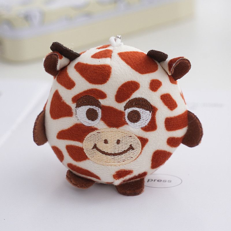 Head Plush Animal Adorable Accessory Cute Stuffed Lion Head For Student Bags_voghion.com