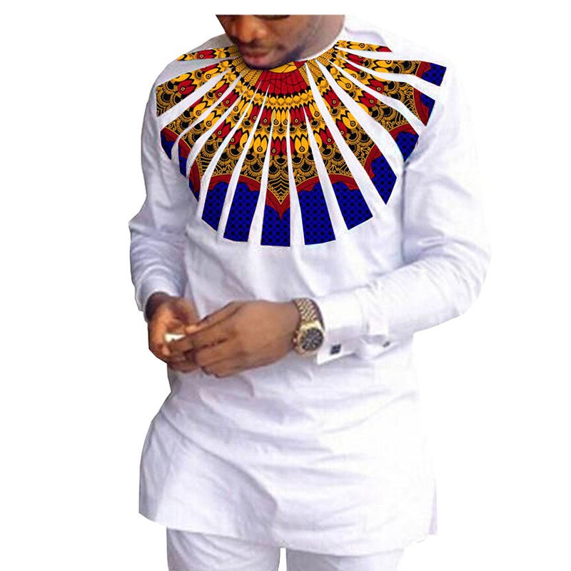 Männer Kleeder afrikanesch national Print Batik Kotteng Männer Casual Kostüm_voghion.com