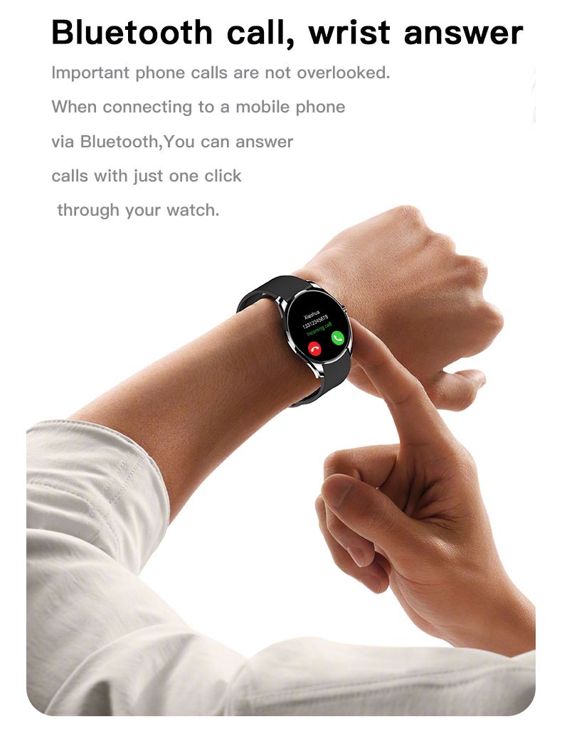 Montre connectée V36, surveillance de la fréquence cardiaque, assistant vocal, navigation Baidu, partage de position, mode sport, courte vidéo_voghion.com