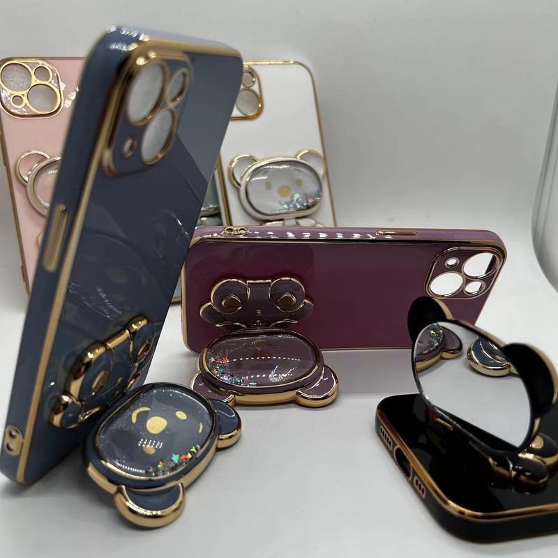 Festival musicale Nuovo spruzzo elettrolitico che scorre Orso di sabbia Desktop Lazy Man Stand Decompressione Piccolo Dio_voghion.com