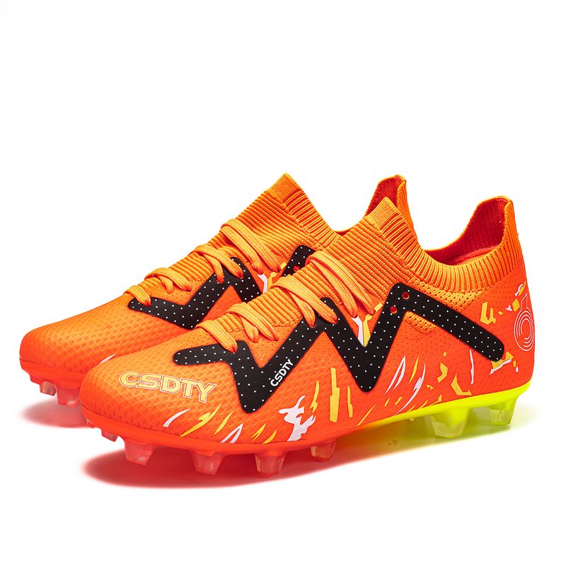 Shoe Size New Long Short Spike Youth And Adult Soccer Shoes 35-45_voghion.com