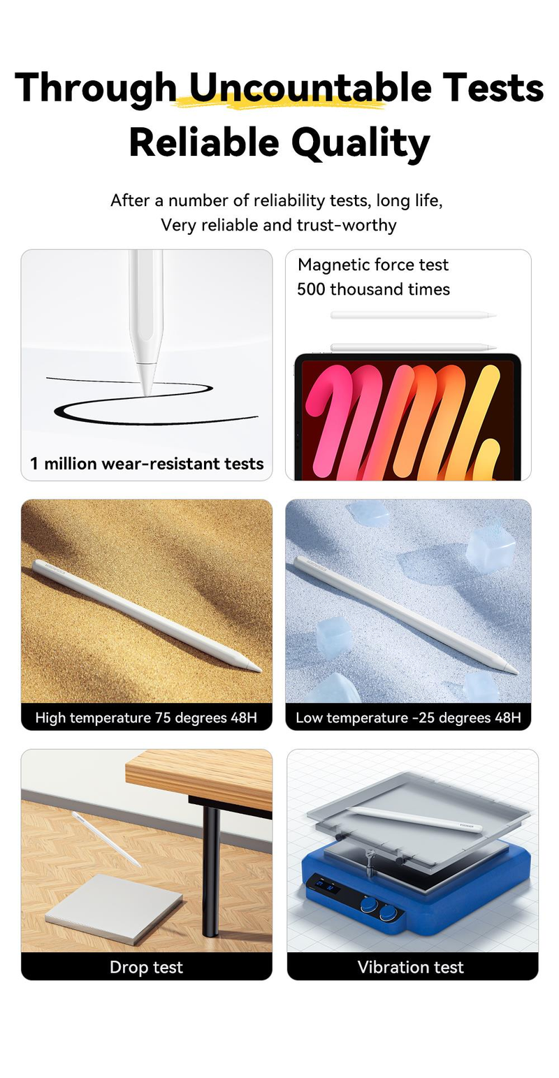 Essager Stylus Pen For Apple Pencil 2 1 For IPad Air Pro Mini Accessories Touch Pen For Tablet Wireless Charging Stylus Pencils_voghion.com