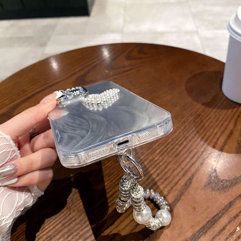 Spring and Summer Protective Case for 15 Feather Yarn Laser 11 Bow 15 Fairy 13 Hard iPhone12 Phone Case_voghion.com