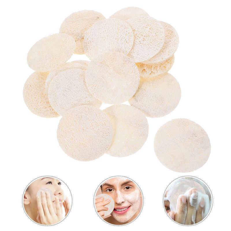 18 Pcs Luffa Schwamm Gesichts Peeling Männer Und Frauen Haut Peeling_voghion.com
