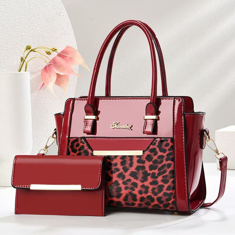 Women's Handbag Leopard Print Design Messenger Bag Shoulder Bag_voghion.com