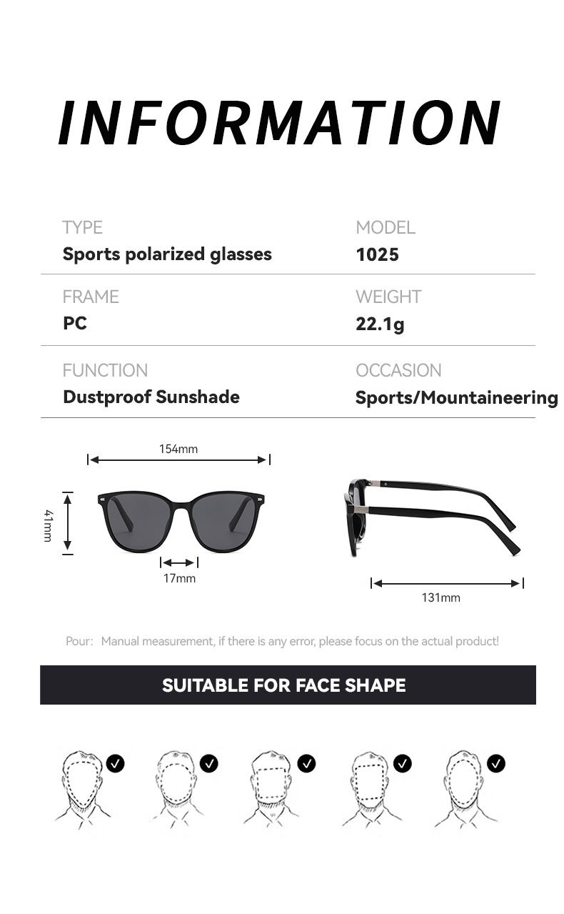 New Women's Large Frame Polarized Colorful Fashion Driving Sunglasses_voghion.com