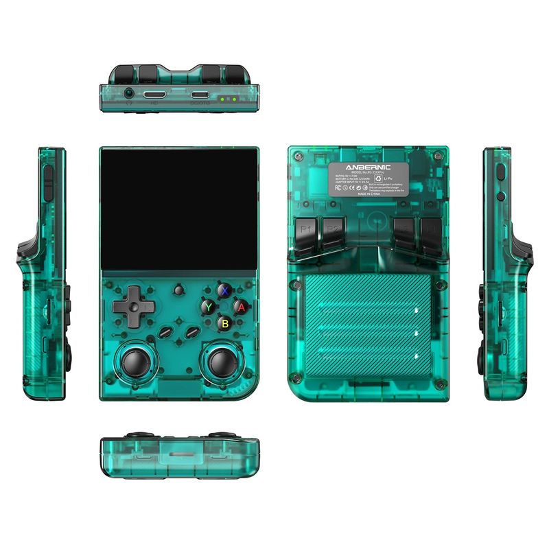 Console de jeu portable sans fil HD RG 35XXpro Open Source, double joystick rétro, connexion au téléviseur Arcade_voghion.com