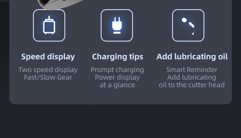 Tagliacapelli professionale senza fili 907 - Lama in lega di titanio, impostazioni regolabili, silenzioso e impermeabile per uomini, donne e animali domestici_voghion.com