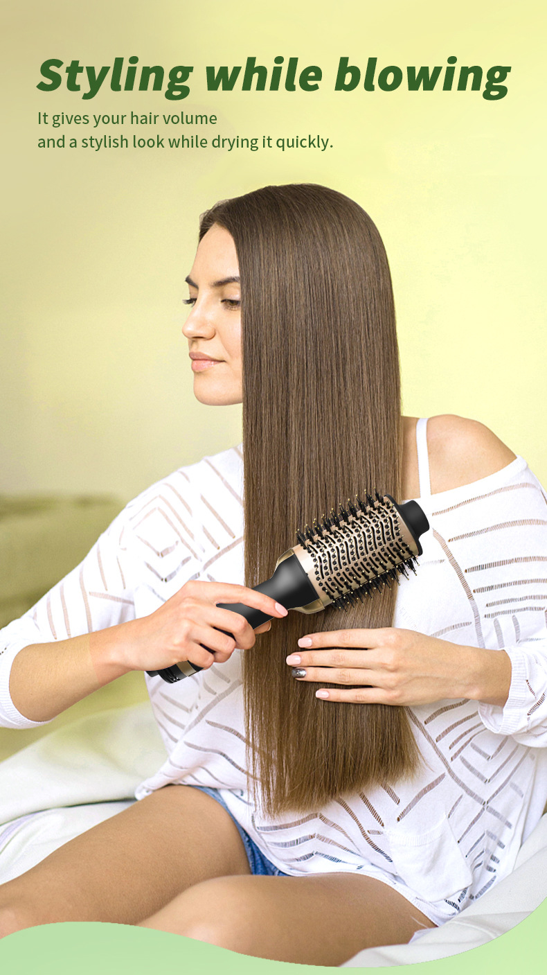 pettine ad aria calda pettine multifunzionale per capelli ricci bigodino per capelli agli ioni negativi pettine per capelli lisci per la cura dei capelli pigri_voghion.com