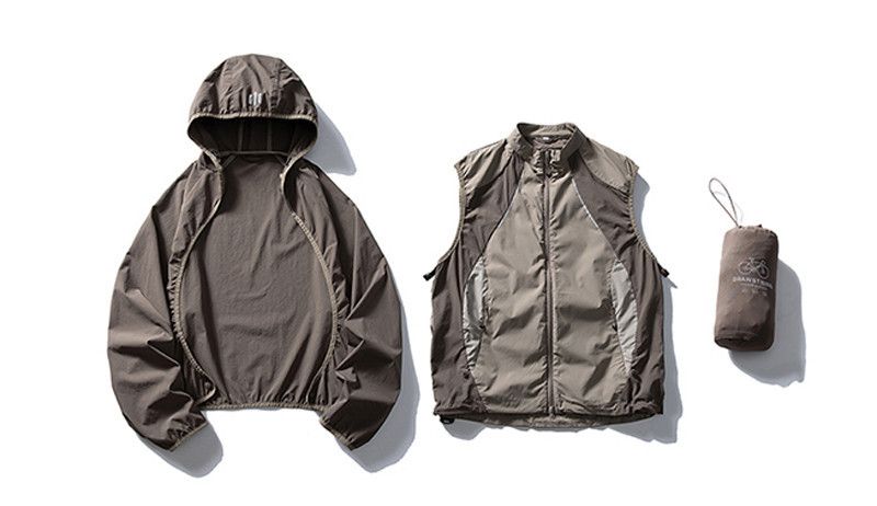 Wasserdichte Outdoor-Wanderjacke für Herren mit abnehmbarer Innenschicht und reflektierendem Design, leichter Sonnenschutz-Hoodie (Lila, Dämmerung, Grau, Sand)_voghion.com