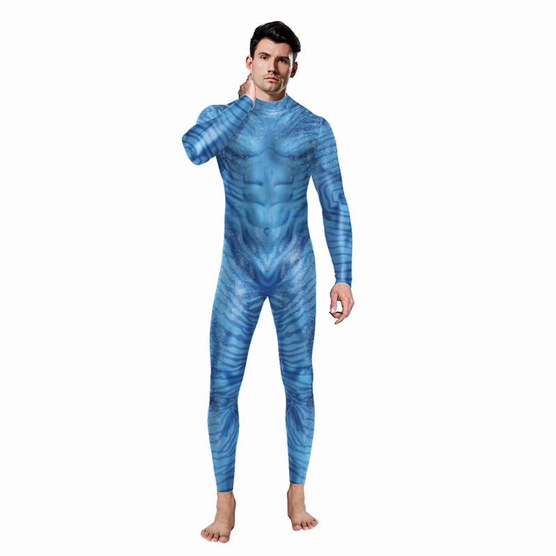Nueva película Avatar cosplay cosplay 3D Impresión digital Mono al por mayor_voghion.com
