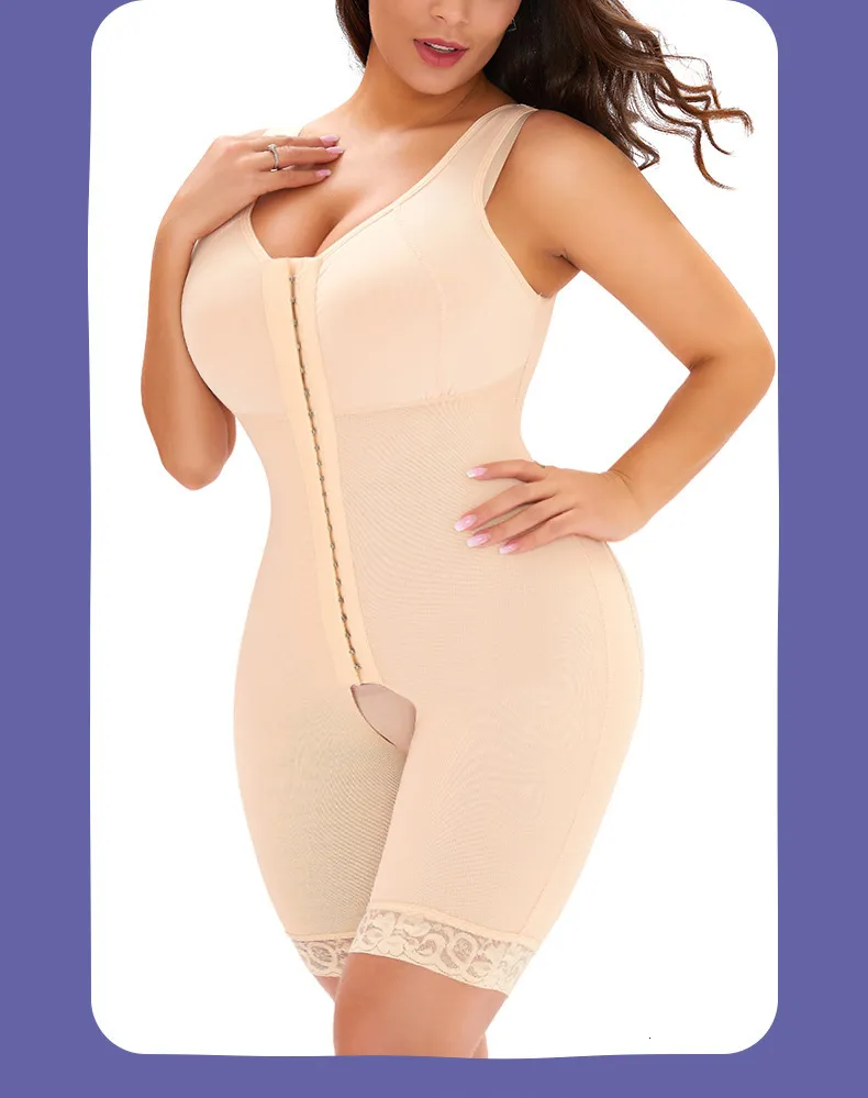 Vidukļa vēdera veidotājs Sieviešu Kolumbijas jostas modelēšanas josta 3 Breast Fas Krūštura veidotājs Mežģīnes slaidinoši šorti Bodyshaper Sākums_voghion.com