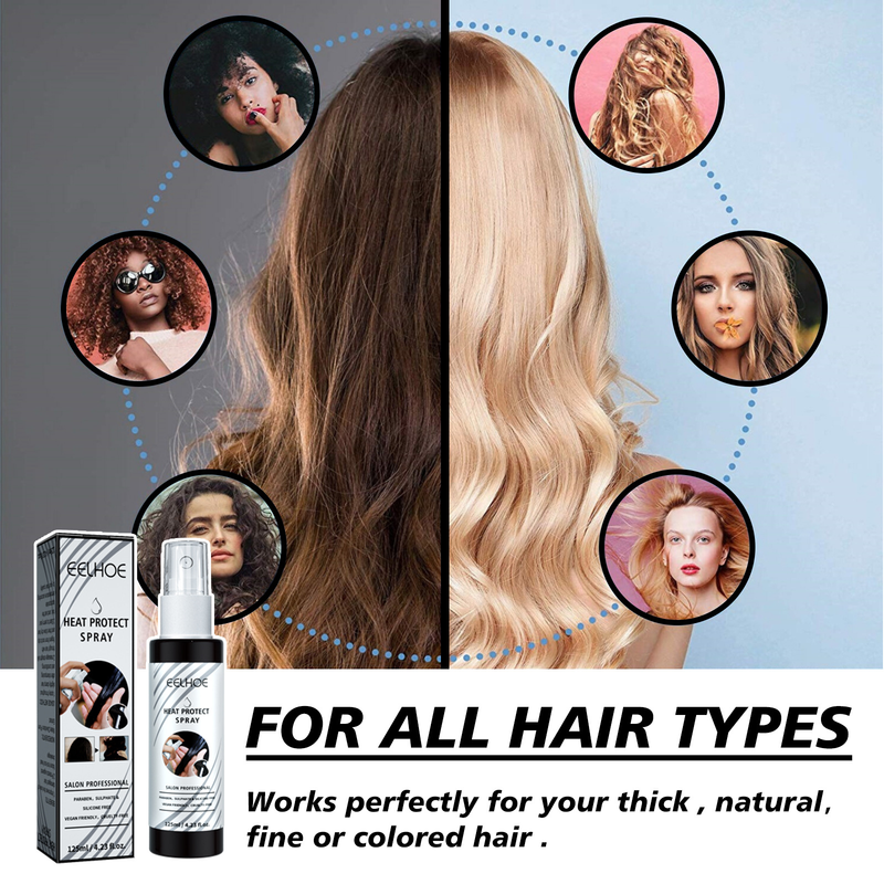 EELHOE protection hair care before perm curl moisturizing wash free heat insulation spray_voghion.com