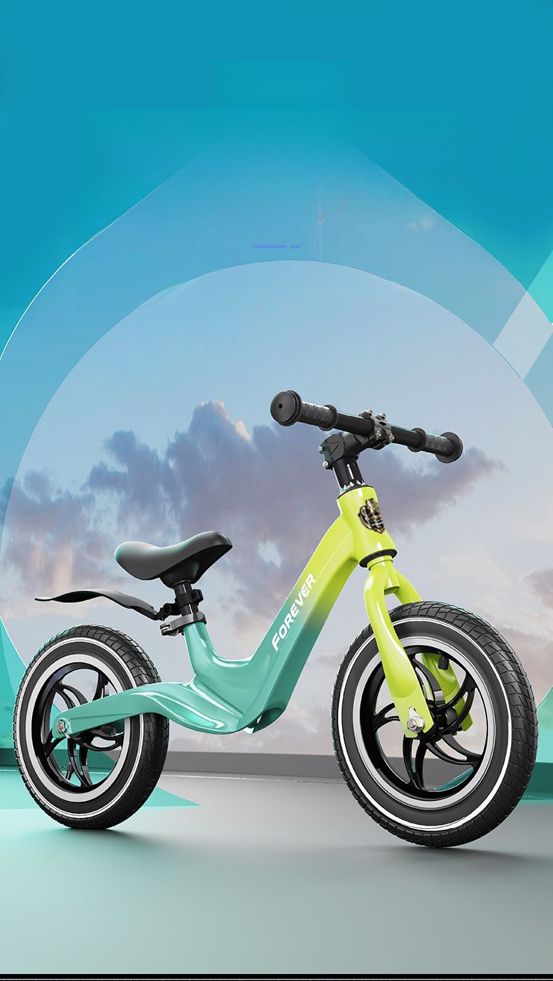 Bicicletta due in uno scorrevole senza pedali Forever Children's Balance 1-2-3-6 per bambini dai 5 agli 8 anni_voghion.com