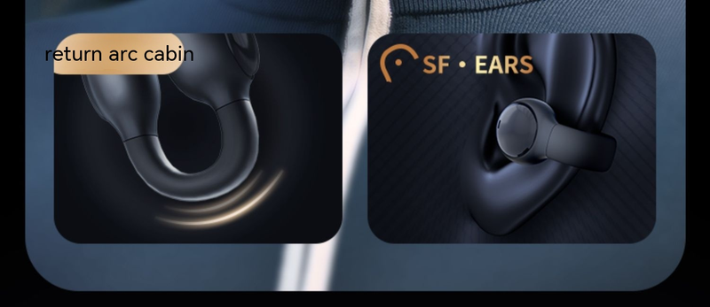 2023 Neue kabellose Bluetooth-Ohrhörer mit Knochenleitung zum Anklipsen zur Geräuschreduzierung und zum Laufen ohne In-Ear-Funktion, Huaqiangbei_voghion.com