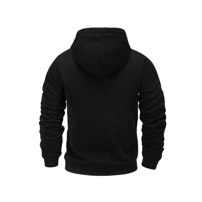 USB Heated Hoodie For Men - Winter Electric Heating Sweatshirt With Fleece Lining, Zip-Up Thermal Jacket For Outdoor, Commuting (Black/Grey, S-5XL)_voghion.com